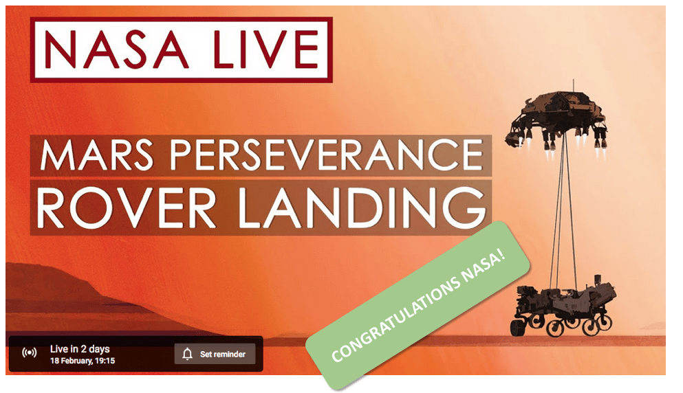 Perseverance Mars mission