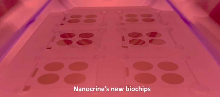 Nanocrine biochips